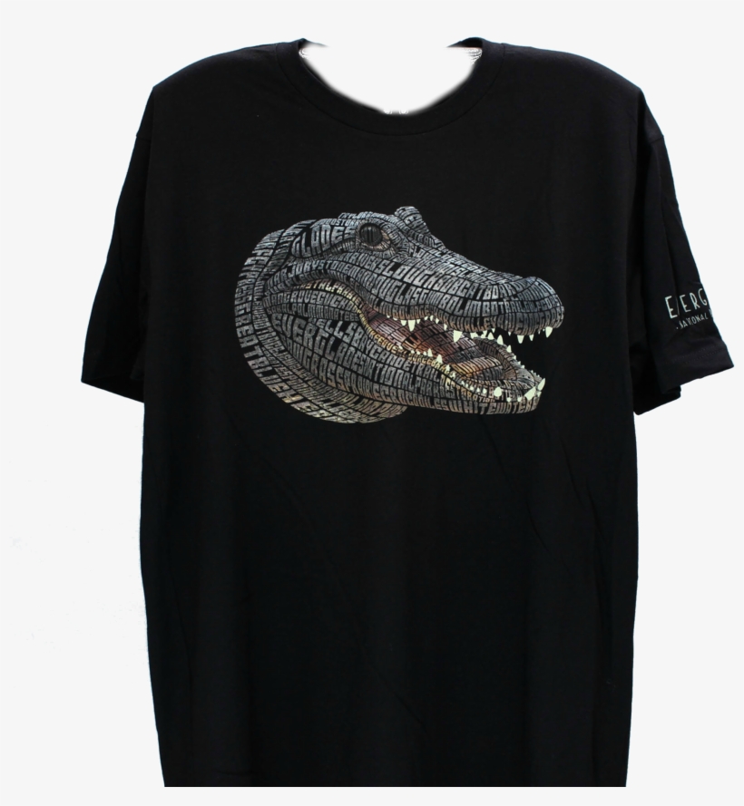 T-shirt Everglades Alligator Sm - Filigree, transparent png #341985