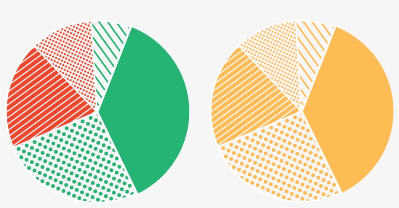 Graph Clipart Secondary Data - Green Graph Circle Png, transparent png #342351