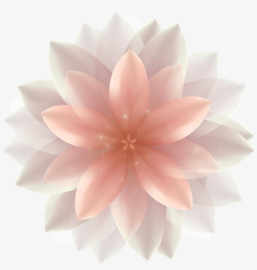 Beautiful Transparent Flower Png Clipart Image, transparent png #342370