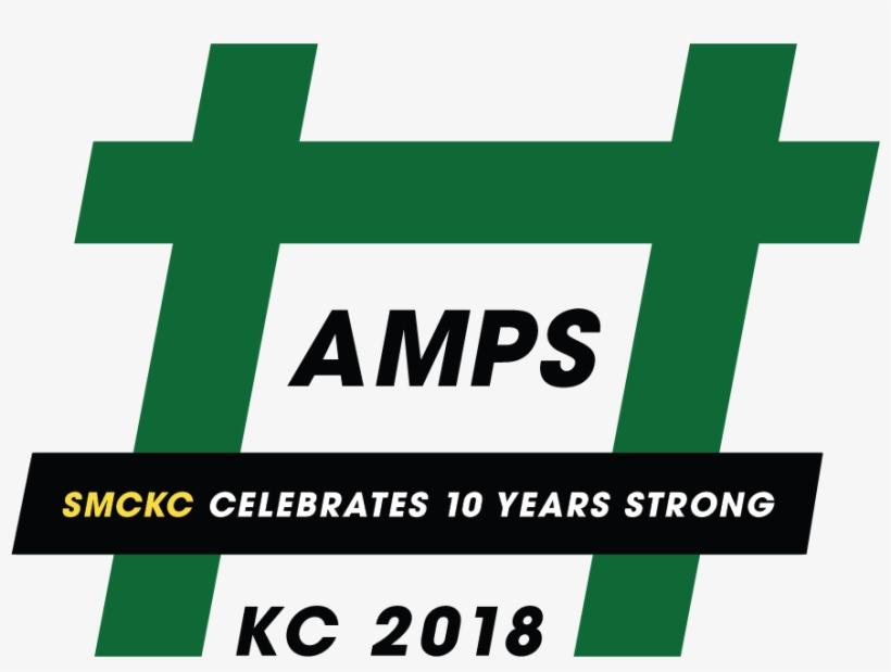 2018 Amps Logos Gr-bl - Social Media Club, transparent png #342478