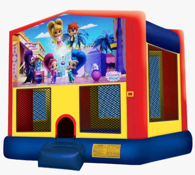 Shimmer And Shine Bounce House Rentals In Austin Texas - Moana Bounce House, transparent png #342598