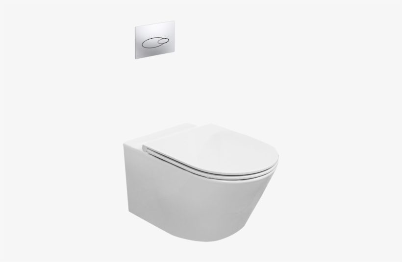 Evora Wall Hung - Bidet, transparent png #342601