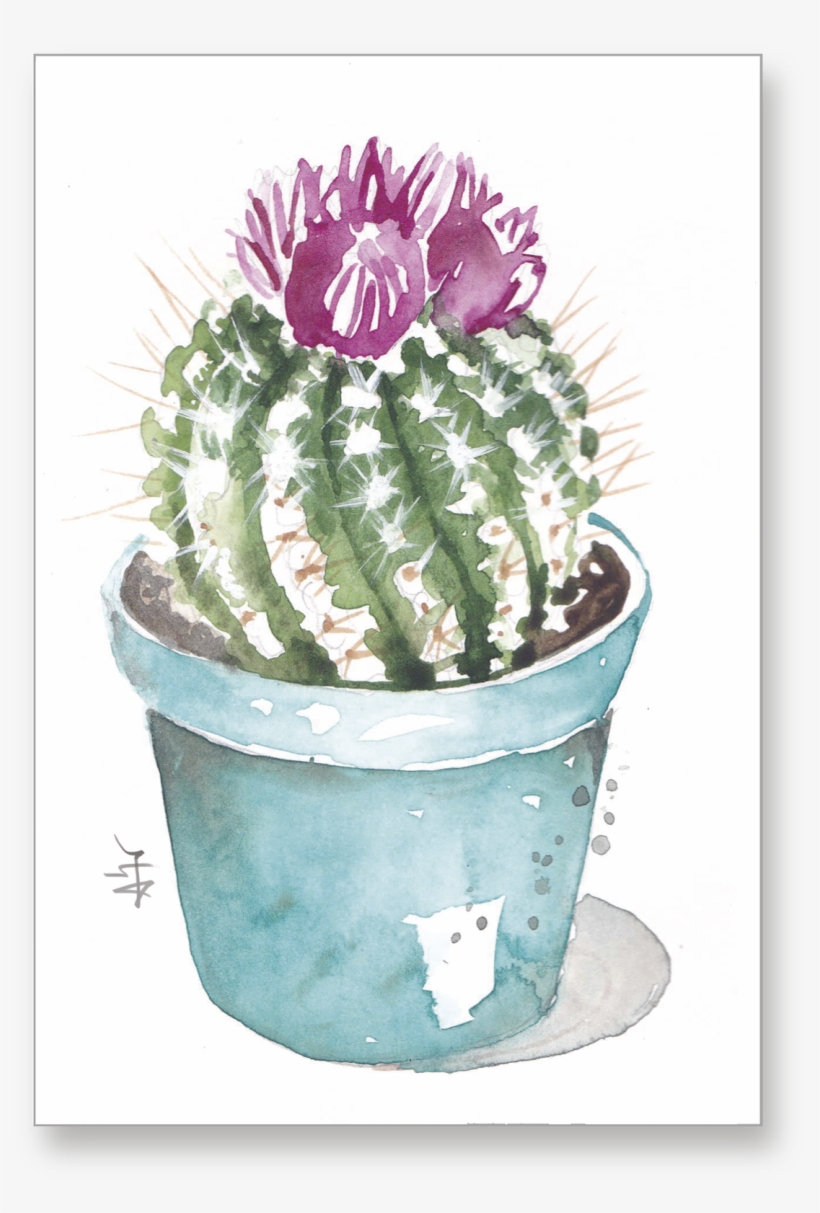 Postales, Reproducción Digital De La Obra Original - Flowerpot, transparent png #342669