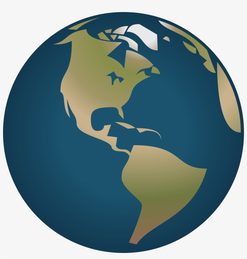 Download - America Globe, transparent png #342670