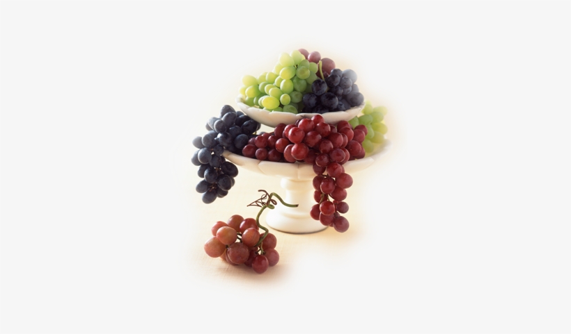 The Queen Of Fruits - Grapes In Bowl Png, transparent png #342756