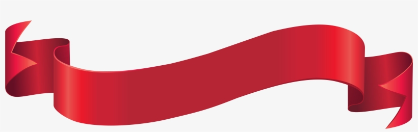 Red Banner Png - Red Ribbon Banner Png, transparent png #342758