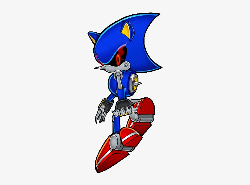 Metal Sonic Silver The Hedgehog, Shadow The Hedgehog, - Metal Sonic Artwork, transparent png #342914