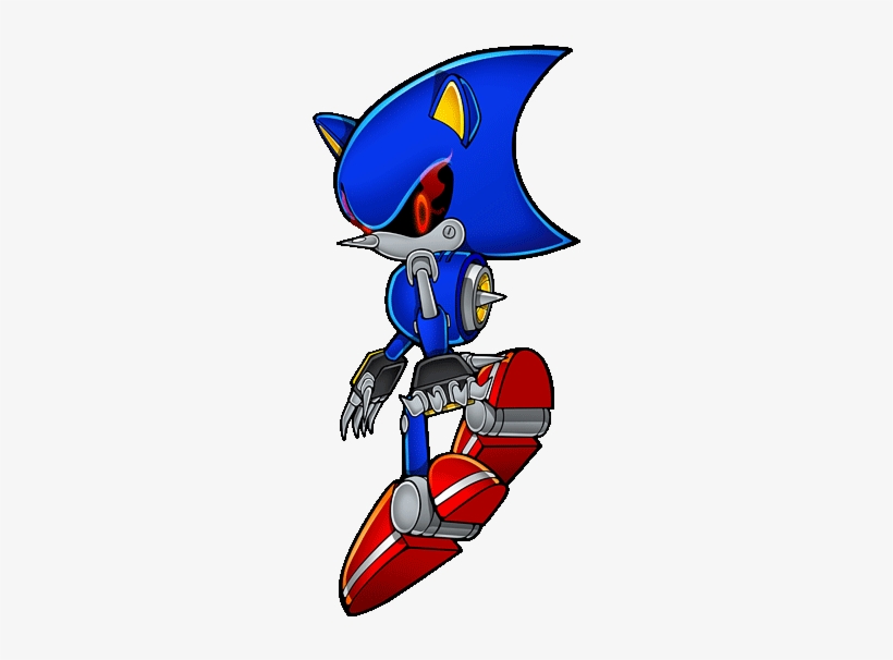 Transparent Metal Sonic Png - Neo Metal Sonic Idw, Png Download