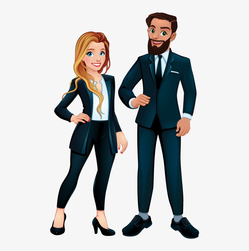 Harmony Jenna Derek Cartoon - Illustration, transparent png #343064