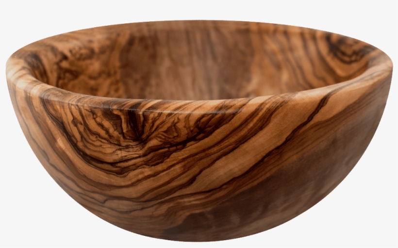 Little Angel Olive Wood Extra Large Bowl - Large Olive Wood Bowls, transparent png #343112