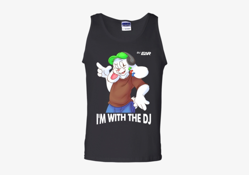 I'm With The Dj T Shirt Cotton Tank Top - I'm With The Dj Women's Tees, transparent png #343211