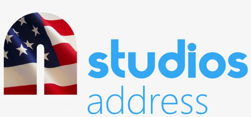 N Studios Address Logo Memorial Day - American Flag, transparent png #343622