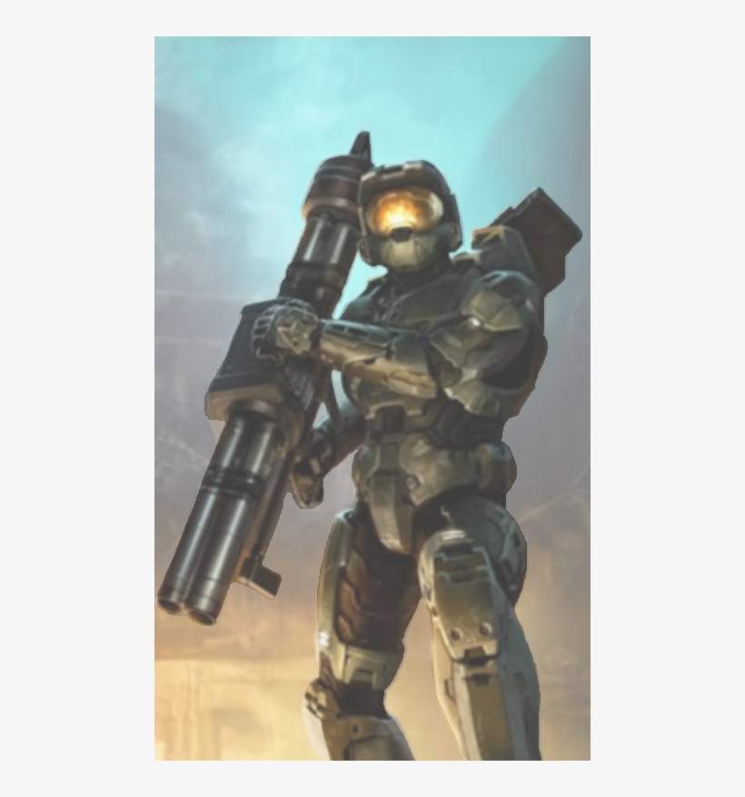 Halo Master Chief Rocket Launcher, transparent png #343625