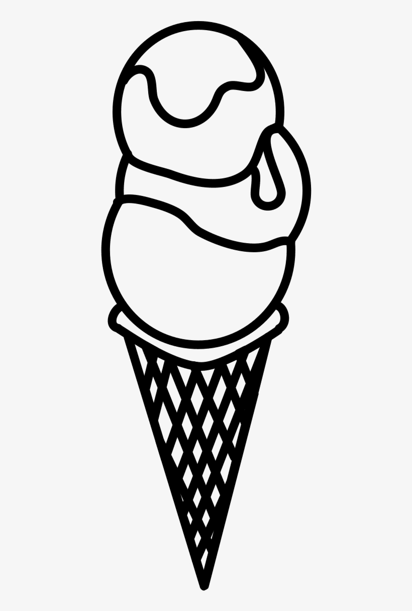 Ice Cream Cones Drawing Sorbet Cucurucho - Ice Cream Icon Png, transparent png #343716