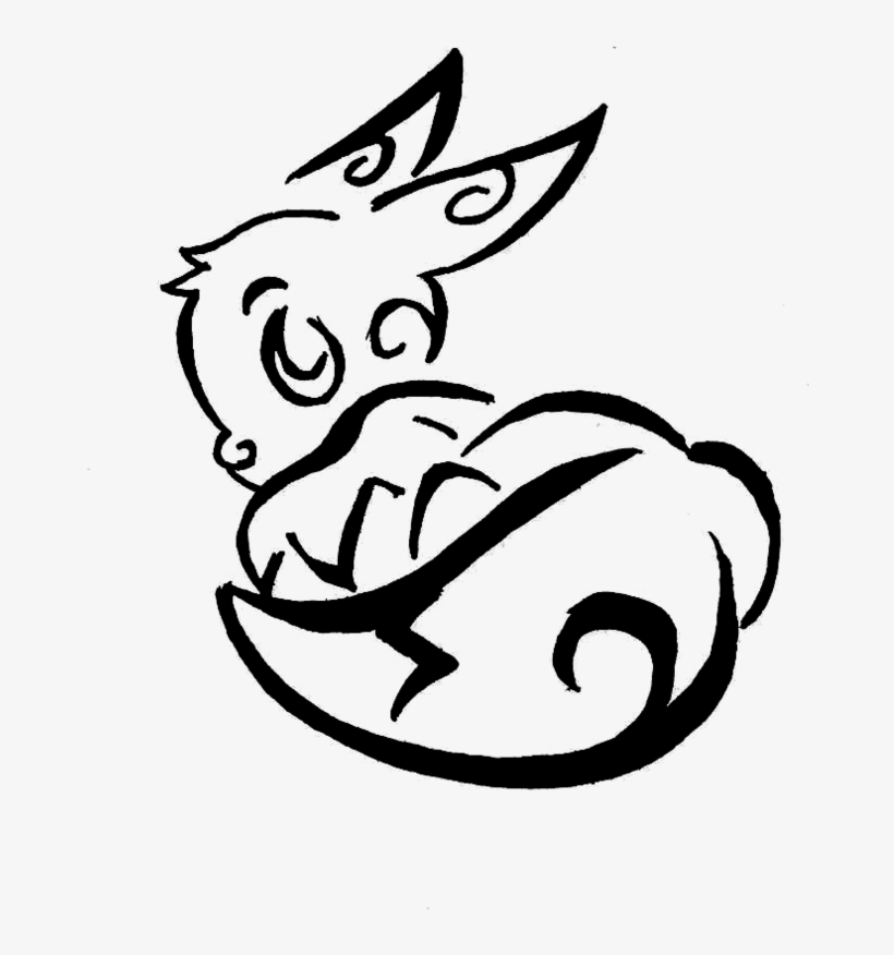 Clip Freeuse Library Ahri Drawing Tribal - Drawing, transparent png #343798