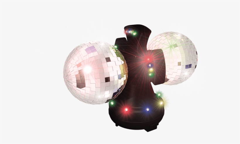 Twin Mirror Led Disco Ball - Smyths Disco Ball, transparent png #343817