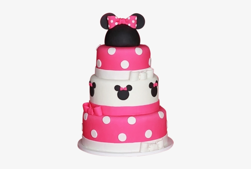 Cake Ideas For Girls - Minny Mouse Birthday Party Ideas, transparent png #344157