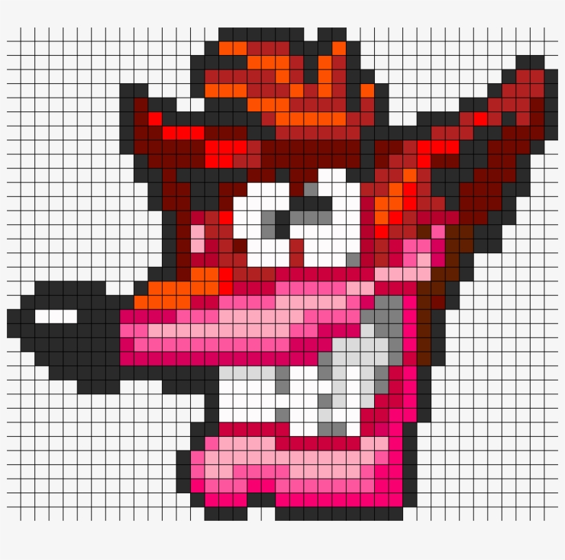Crash Bandicoot Extra Life Perler Bead Pattern / Bead - Crash Bandicoot Life Icon, transparent png #344203