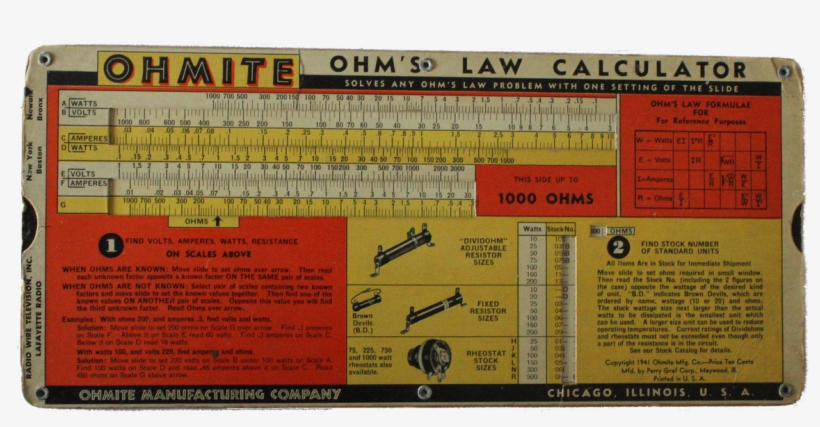 Calculator,png,ohms - Ohm's Law, transparent png #344277