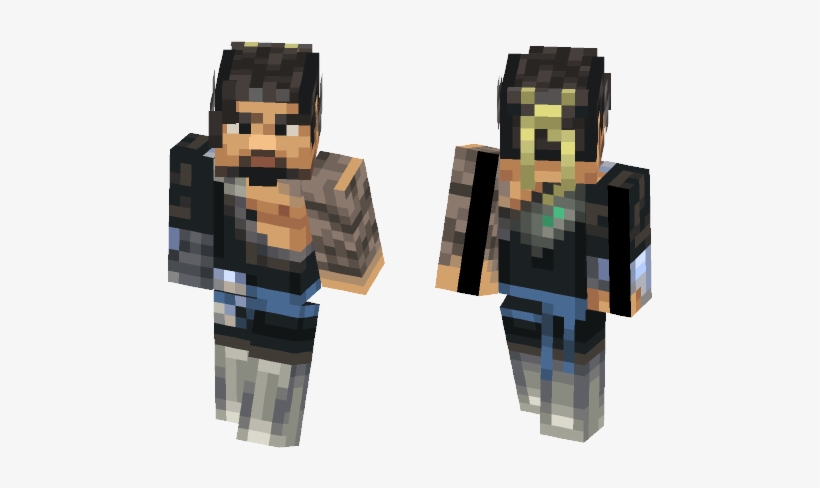Male Minecraft Skins - Hanzo, transparent png #344297