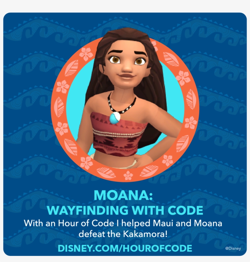 Help - Hour Of Code Moana, transparent png #344350