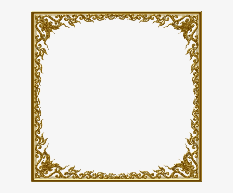 Gold Frame Clip Art Clipart Frames Goud Nc0iqr Clipart - Clipart Frames, transparent png #344455