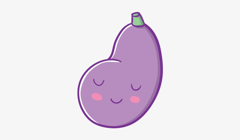 Eggplant Stickers By Blake Jones Messages Sticker-4 - Eggplant, transparent png #344591