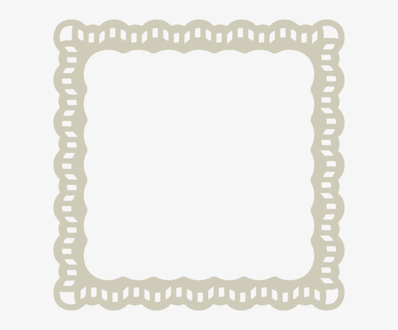 Lace Frame Clip Art At Clker - Lace Frame Clip Art Png, transparent png #344611