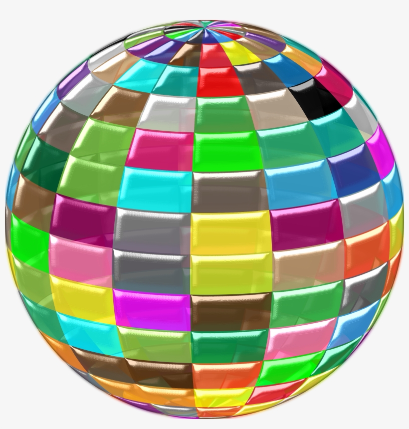 This Free Icons Png Design Of Geometric Beach Ball, transparent png #344990