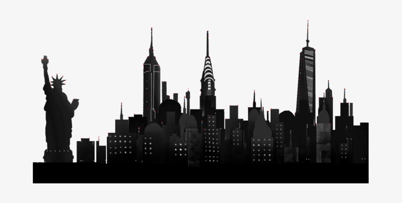 New York Skyline Png - New York, transparent png #345036
