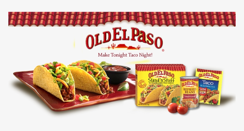 Old El Paso Products - Old El Paso Stand 'n Stuff Dinner Kit, Taco - 10.5, transparent png #345101