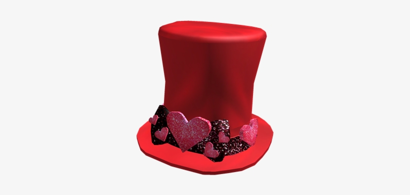 Glitz And Glitter Heart Top Hat - Plush, transparent png #345196