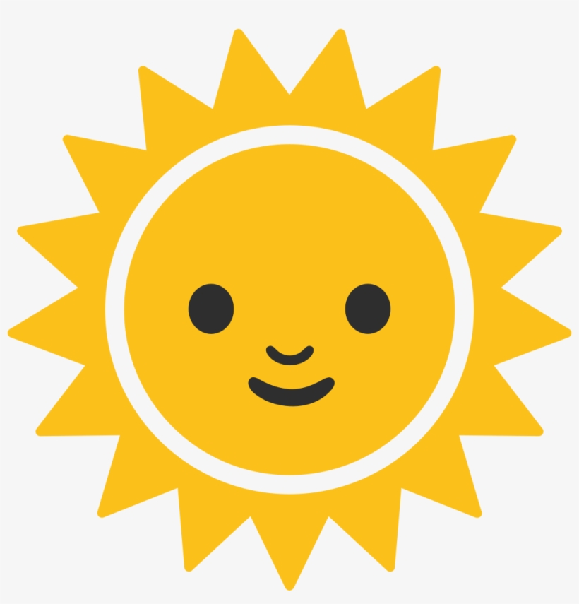 Sun Emoji Art Png - Energy Circles For Weight Loss, transparent png #345387