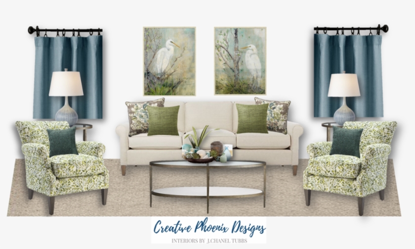 Coastal Jewel Tones Vignette View - Portable Network Graphics, transparent png #345640