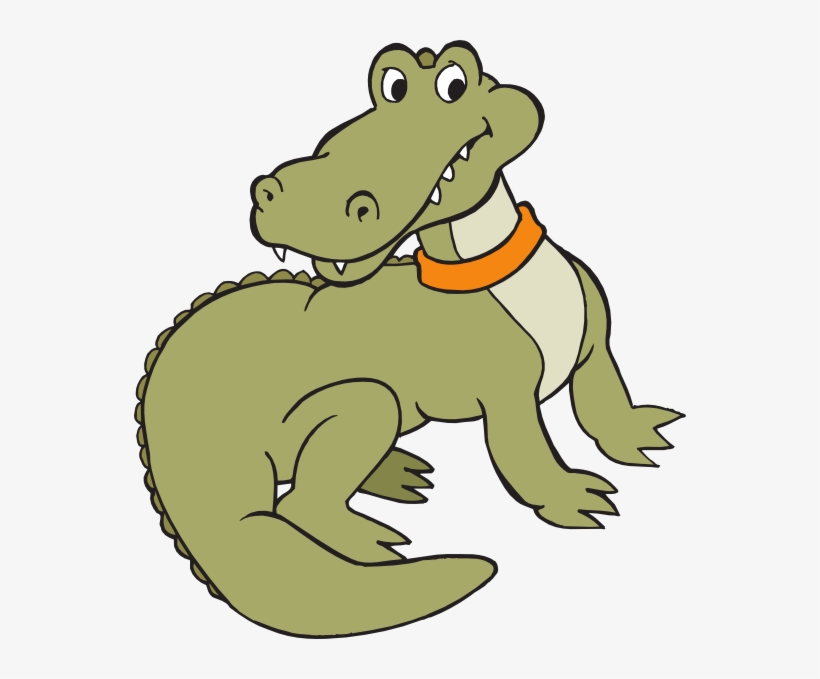 How To Set Use Alligator With A Collar Svg Vector, transparent png #345764