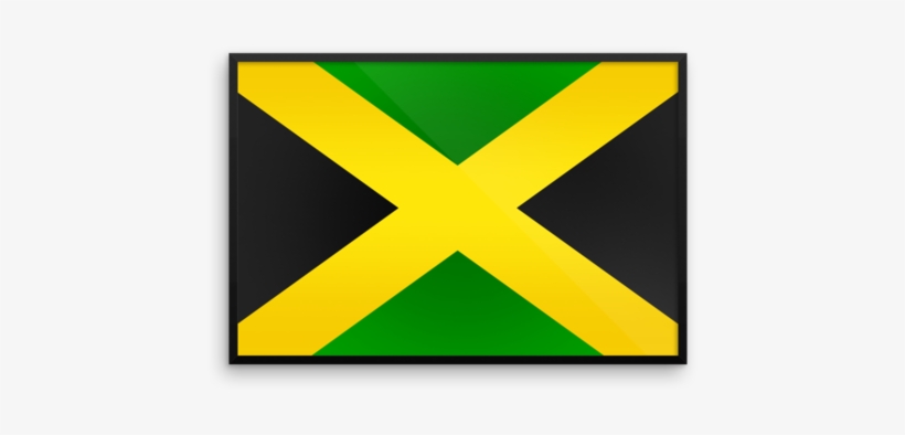 Jamaica Flag Wall Art - Nama Bendera Jamaika, transparent png #346168