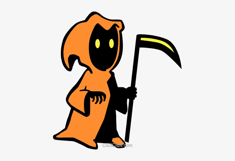 Grim Reapers Royalty Free Vector Clip Art Illustration - Clip Art, transparent png #346429