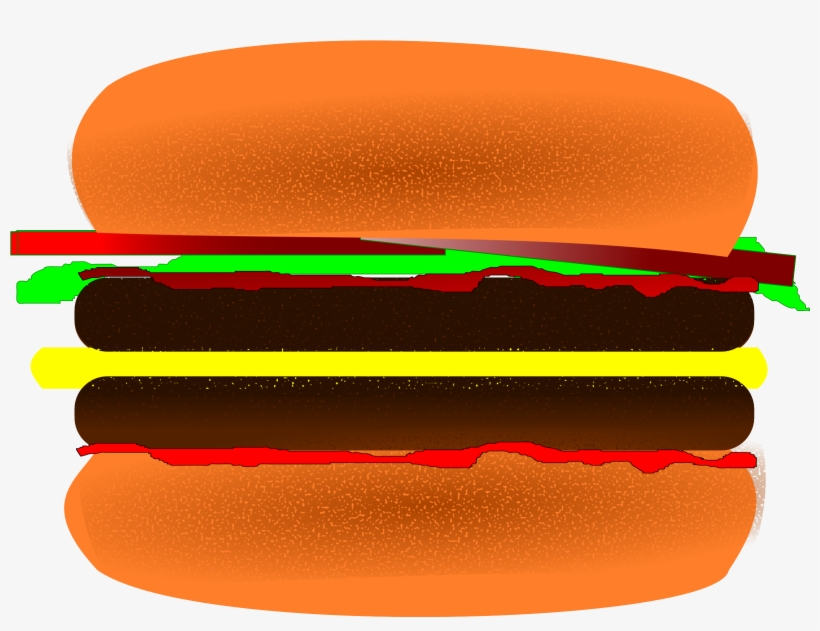 Hamburger Vector Svg, transparent png #346687