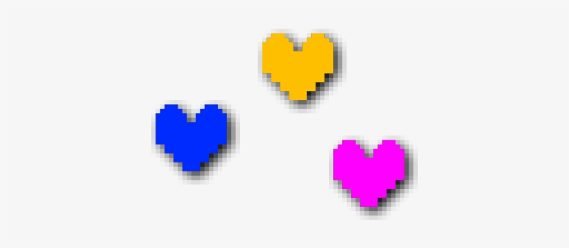 Heart Icons Undertale - Undertale Hearts Clip Art, transparent png #346726