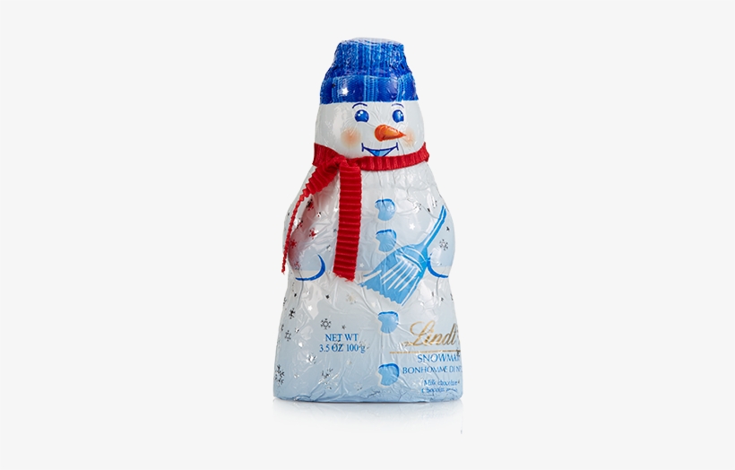 Image For Milk Chocolate Snowman Hollow Figure From - Lindt Chocolate Snowman, transparent png #346769