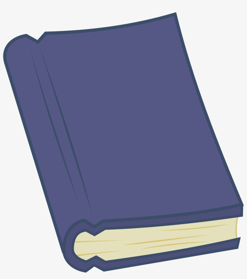 Fanmade Vector Dark Blue Book - Mlp Book Cutie Mark, transparent png #346789