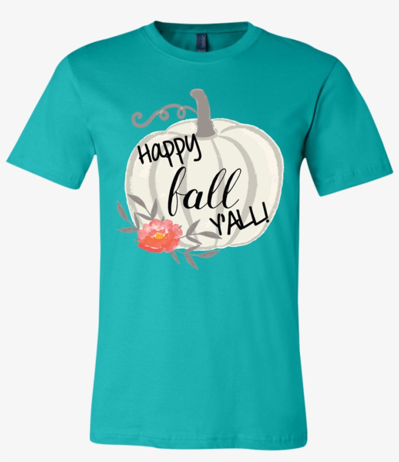Happy Fall Y'all Watercolor Pumpkin Soft Tee Shirt - Official Ncaa Western Kentucky University Hilltoppers, transparent png #346846