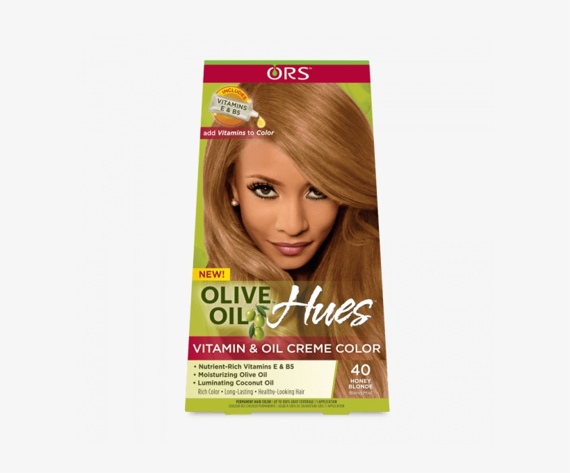 Honey Blonde - Ors Olive Oil Hues Vitamin & Oil Creme Color 40, transparent png #346943