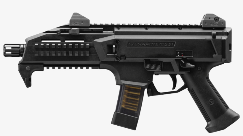 Cz Scorpion Evo 3 S1 Pistol - Cz Scorpion Evo, transparent png #346946