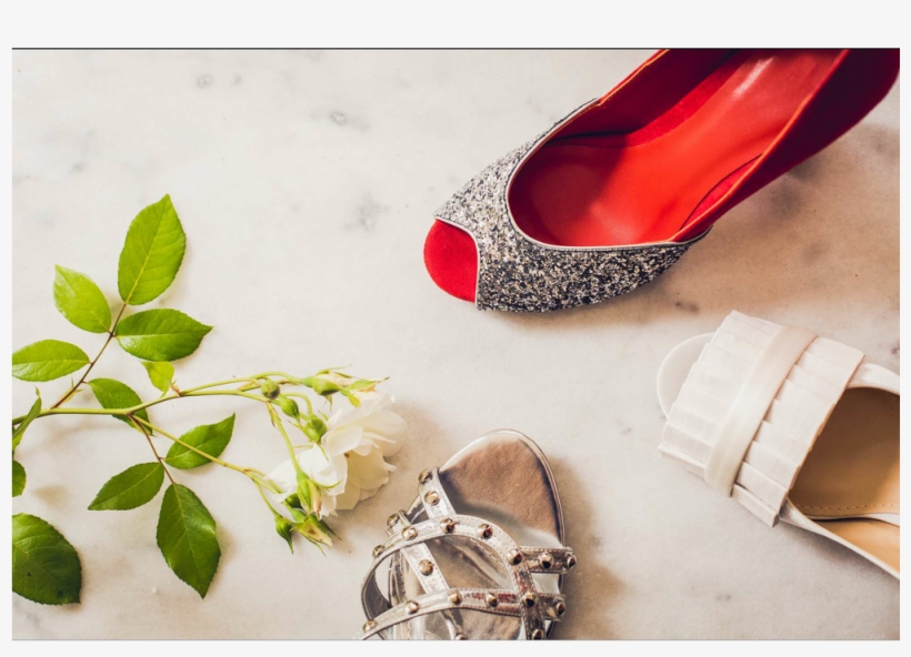 Bridal Shoes Wedding Pearl And Stud Shoes 1 1 - Wedding, transparent png #346991