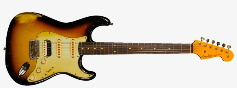 Limited Wildwood "10s" 1959 Stratocaster® Relic® - Fender Am Vintage 59 Strat 3tsb, transparent png #347205
