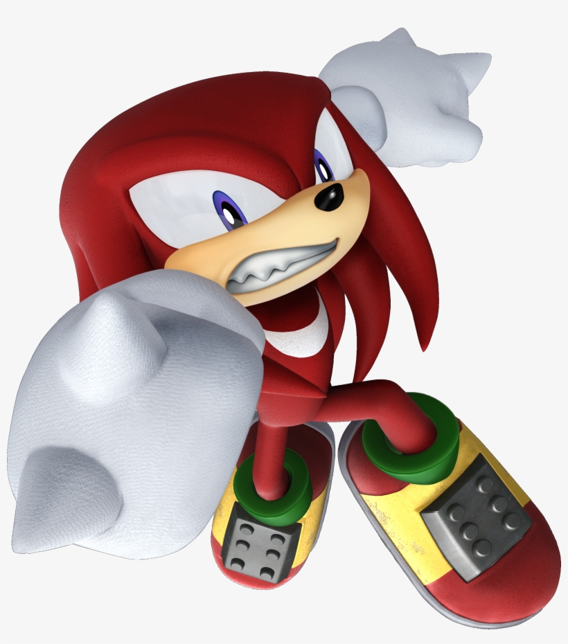 Knuckles - Sonic Rivals 2 Sonic, transparent png #347207