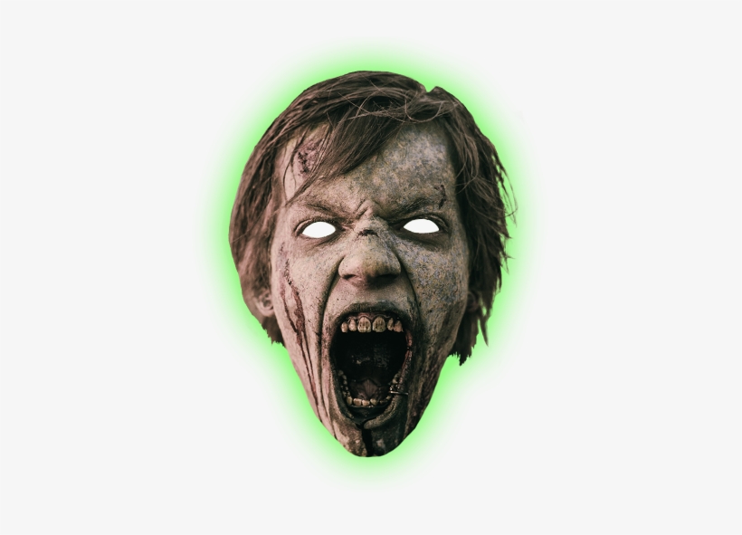 Tap The Zombie - Face De Zombie Png, transparent png #347346