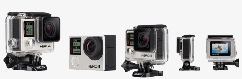 Gopro Camera Png Picture - Gopro 4 Black Back, transparent png #347691