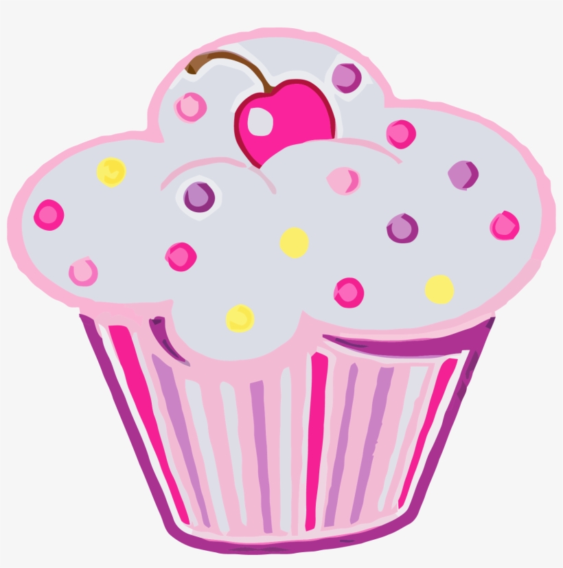 Cupcake Clipart Png - Birthdayexpress 234394 Girl's Lil' Cupcake 2nd Birthday, transparent png #347883